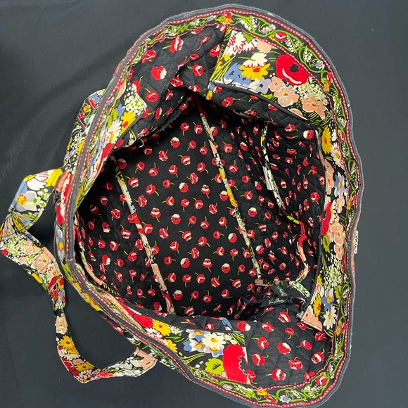 Vera Bradley Floral Tote Bag - Satchel - Picture 11 of 12